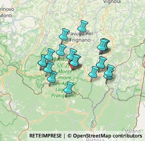 Mappa Via Abà, 41021 Fanano MO, Italia (11.0185)