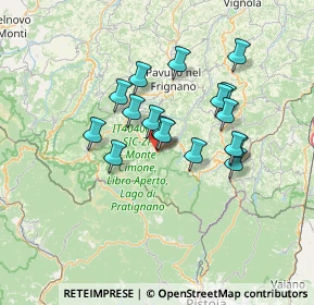 Mappa Via Abà, 41021 Fanano MO, Italia (11.25941)