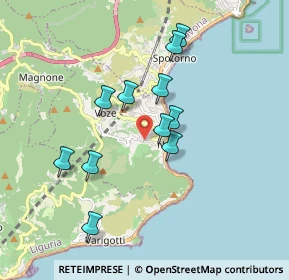 Mappa Largo Aldo Pastorino, 17026 Noli SV, Italia (1.61727)