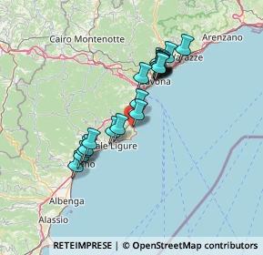 Mappa Largo Aldo Pastorino, 17026 Noli SV, Italia (11.9765)