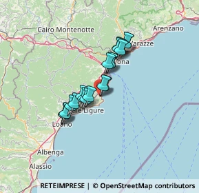 Mappa Largo Aldo Pastorino, 17026 Noli SV, Italia (9.9535)