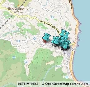 Mappa Largo Aldo Pastorino, 17026 Noli SV, Italia (0.32083)