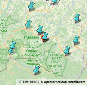 Mappa Piazza Guglielmo Marconi, 41021 Fanano MO, Italia (8.7175)