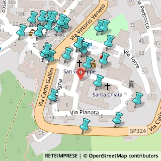 Mappa Piazza Guglielmo Marconi, 41021 Fanano MO, Italia (0.07241)