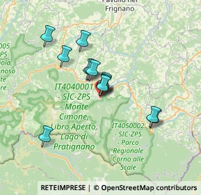 Mappa Piazza Ottonelli, 41021 Fanano MO, Italia (5.27923)