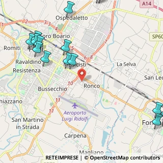 Mappa Via Alberi, 47121 Forlì FC, Italia (3.15267)
