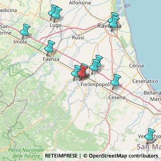 Mappa Via Campo degli Svizzeri, 47121 Forlì FC, Italia (17.52538)
