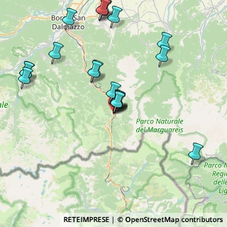 Mappa Via Dottor Caballo, 12015 Limone Piemonte CN, Italia (8.8525)