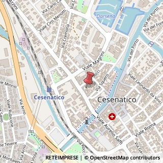 Mappa Viale Giuseppe Mazzini, 47042 Cesenatico FC, Italia, 47042 Cesenatico, Forlì-Cesena (Emilia Romagna)