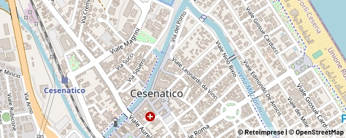 Mappa Cesenatico