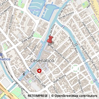 Mappa Piazza Ciceruacchio, 21, 47042 Cesenatico, Forlì-Cesena (Emilia Romagna)