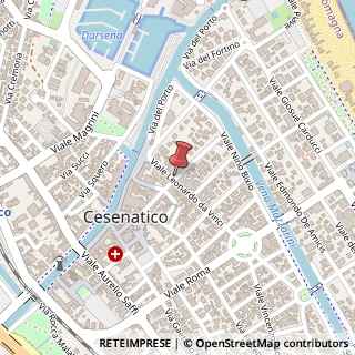 Mappa Viale L. da Vinci, 22, 47042 Cesenatico, Forlì-Cesena (Emilia Romagna)