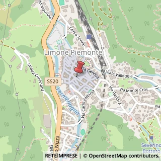 Mappa Via XX Settembre, 23, 12015 Limone Piemonte, Cuneo (Piemonte)