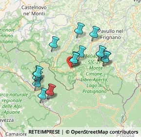 Mappa 41027 Pievepelago MO, Italia (13.36765)