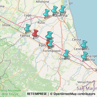 Mappa Via Luciano Lama, 47122 Forlì FC, Italia (16.35364)