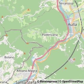 Mappa Podenzana