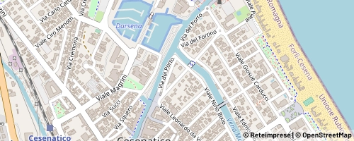 Mappa Cesenatico