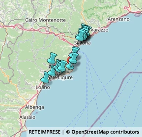 Mappa Lungomare Guglielmo Marconi, 17026 Noli SV, Italia (9.2215)