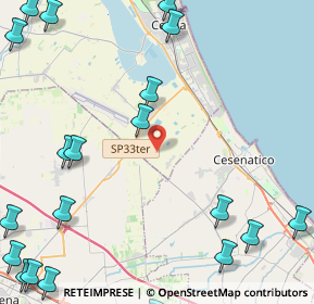 Mappa Via Bigatta, 48015 Cervia RA, Italia (7.068)