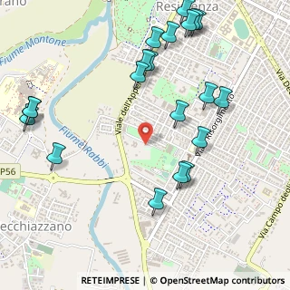 Mappa Via G. C. Ceccarelli, 47121 Forlì FC, Italia (0.6505)