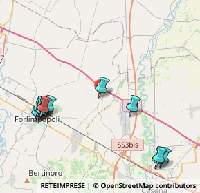 Mappa Via Spallicci, 47032 Santa Maria Nuova FC, Italia (5.11077)