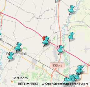 Mappa Via Cavalli, 47032 Santa Maria Nuova FC, Italia (6.6765)