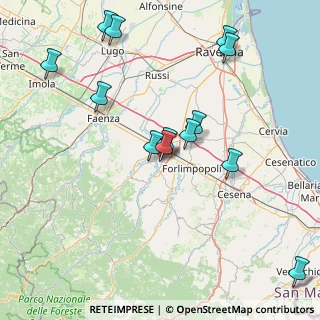 Mappa Via G. Ghinassi, 47121 Forlì FC, Italia (17.48385)