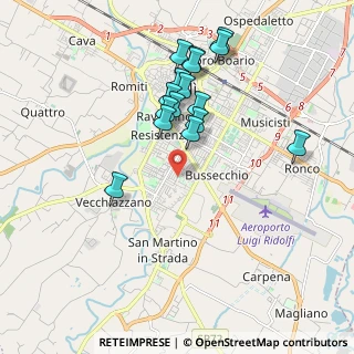 Mappa Via G. Ghinassi, 47121 Forlì FC, Italia (1.83)