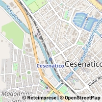 Karte Cesenatico