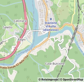 Mappa 54011 Aulla MS, Italia (0.3445)