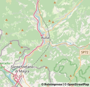 Mappa 54011 Aulla MS, Italia (4.8495)