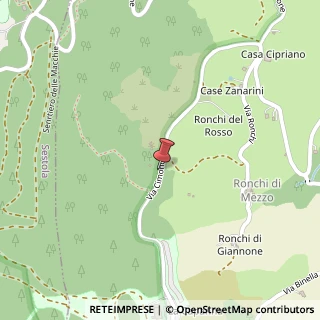 Mappa Via Pedrocchi, 21, 41021 Fanano, Modena (Emilia Romagna)