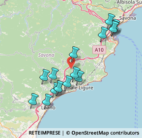 Mappa 84F+33, 17024 Finale ligure SV, Italia (7.95125)