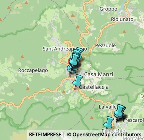 Mappa Via Roma, 41027 Pievepelago MO, Italia (1.6815)