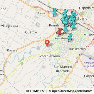 Mappa Via Carlo Forlanini, 47121 Forlì FC, Italia (2.62462)