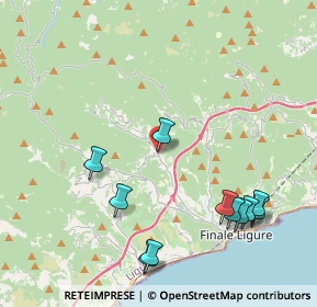 Mappa Strada Provinciale, 17020 Calice Ligure SV, Italia (4.80727)