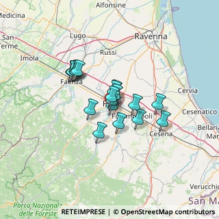 Mappa Via Fernando de Rosa, 47121 Forlì FC, Italia (9.04056)