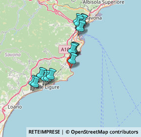Mappa Corso Italia, 17026 Noli SV, Italia (6.435)