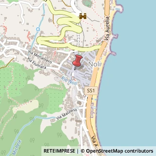 Mappa Via colombo 82, 17026 Noli, Savona (Liguria)
