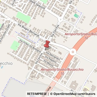 Mappa Via Cerchia, 135, 47121 Forlì, Forlì-Cesena (Emilia Romagna)