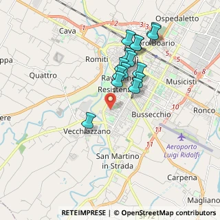 Mappa Via G. Amendola, 47121 Forlì FC, Italia (1.694)