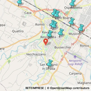 Mappa Via G. Amendola, 47121 Forlì FC, Italia (2.58545)
