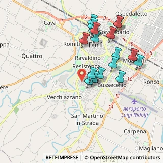 Mappa Via G. Amendola, 47121 Forlì FC, Italia (2.04056)