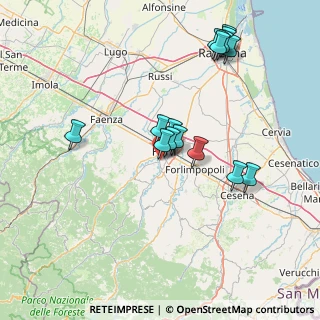Mappa Via G. Amendola, 47121 Forlì FC, Italia (14.998)