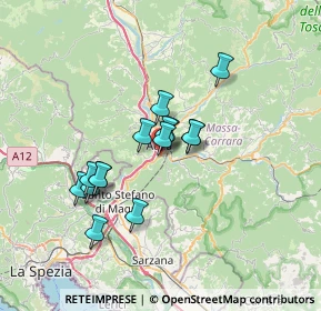 Mappa Quartiere Matteotti, 54011 Aulla MS, Italia (5.506)