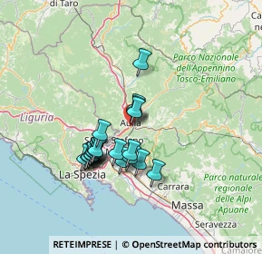 Mappa Quartiere Matteotti, 54011 Aulla MS, Italia (11.2375)