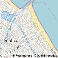 Mapa Cesenatico