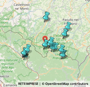 Mappa 41027 Pievepelago MO, Italia (13.0735)