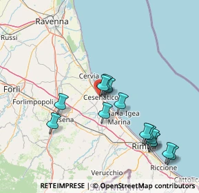 Mappa SS 16 Adriatica, 47042 Cesenatico FC, Italia (16.26643)