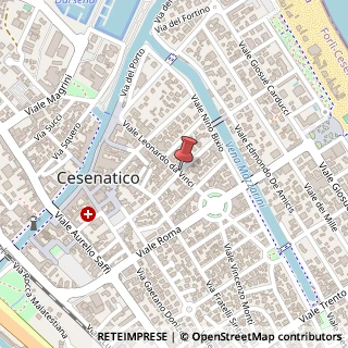 Mappa Viale Ginesio Marconi,  9, 47042 Cesenatico, Forlì-Cesena (Emilia Romagna)
